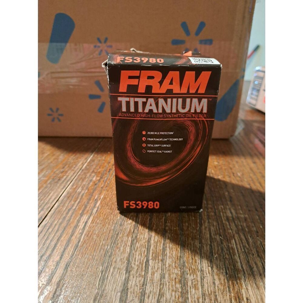 New Fram Titanium Oil Filter FS3980 Car Maintenance Oil Change